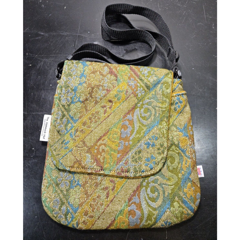 RARE The Hammock Hut USA HANDMADE Tapestry Crossbody VEGAN Purse MSRP $250 NWOT - Picture 15 of 15